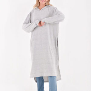 ART405  VESTIDO CON CAPUCHA